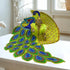 Laddu Gopal Peacock Feather Designer Dress – Green Edition (Handcrafted Poshak) Size-6