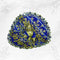 Divine Royal Blue Poshak for Laddu Gopal Ji Size-3