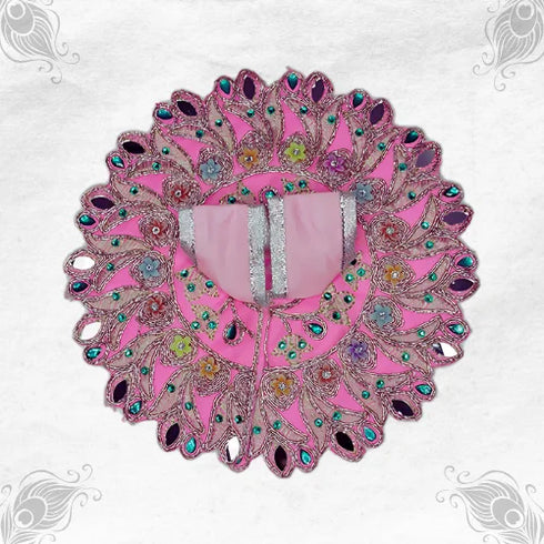 Soft Pink Attire – A Graceful Look for Thakur Ji Size-3