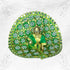 Divine Green Dress with Moti Work for Laddu Gopal Ji Size-3