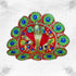 Divine Red Designer Poshak for Little Krishna Ji Size-3