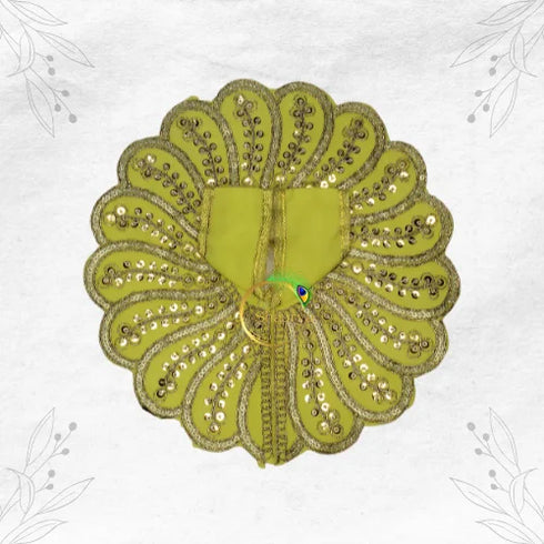Yellow Color Laddu Gopal Dress S40P506