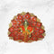 Orange Velvet Laddu Gopal Dress S40P805 Size-4