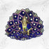 Traditional Velvet Dress in Royal Blue for Laddu Gopal Ji S40P804- Size-4