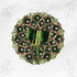 Traditional Green Velvet Dress for Kanha Ji Size-4