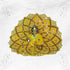 Shining Yellow Velvet Poshak for Laddu Gopal Ji S40P802 Size-4