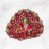 Red Velvet Laddu Gopal Dress S40P803 Size-4