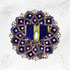 Traditional Velvet Dress in Royal Blue for Laddu Gopal Ji Size-4