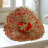 Elegant Red & Gold Laddu Gopal Dress Size-4