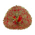 Elegant Red & Gold Laddu Gopal Dress Size-4
