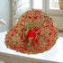 Elegant Red & Gold Laddu Gopal Dress Size-4