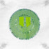 Trendy Light Green Dress with Sparkling Mirror Work for Little Krishna Size-5