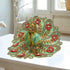 Graceful Green Floral Laddu Gopal Dress Set Size-5