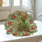 Graceful Green Floral Laddu Gopal Dress Set Size-5