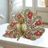White & Red Floral Laddu Gopal Dress Size-4