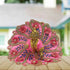 Elegant Pink Floral Laddu Gopal Dress Set Size-5