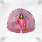Beautiful Pink Dress with Sparkling Mirror Work for Bal Gopal Ji Size-5