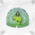 Trendy Light Green Dress with Sparkling Mirror Work for Little Krishna Size-5