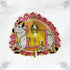 Vibrant Yellow Outfit Featuring Cow Artwork for Gopal Ji Size-5