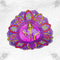 Purple Poshak with Swastik for Laddu Gopal Size-6