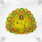 Trendy Yellow Swastik Dress for Kanha Ji – Pure & Peaceful Size-6