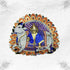 Blue And Orange Poshak with Cow Pattern for Laddu Gopal Ji Size-5
