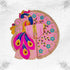 Stylish Light Pink Mor Design Dress – A Perfect Look for Kanha Ji Size-6