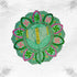 Elegant Swastik Embroidered Light Green Dress for Little Krishna Size-6