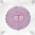 Graceful Light Pink Mirror Work Poshak for Thakur Ji Size-6