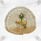 Radiant Light Poshak with Fine Embroidery for Little Krishna Size-6