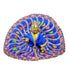 Laddu Gopal Fancy Designer Poshak – Royal Blue Peacock Style Dress with Stone and Lace Work Size-6