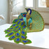 Laddu Gopal Peacock Feather Dress – Sky Blue Edition (Handcrafted Poshak) Size-6