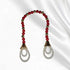 Divine Red & White Laddu Gopal Poshak – Elegant & Traditional SIZE-2