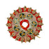 Heavy Orange Dress with Mala & Stone Pagdi for a Majestic Look for Bal Gopal Ji Size-3