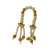 Heavy Orange Dress with Mala & Stone Pagdi for a Majestic Look for Bal Gopal Ji Size-3