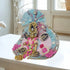 Elegant Sky Blue & Pink Stylish Dress for Laddu Gopal Ji Size-3