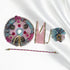 Elegant Sky Blue & Pink Stylish Dress for Laddu Gopal Ji Size-3