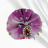 Graceful Light Purple Peacock Design Dress for Laddu Gopal Ji Size-3