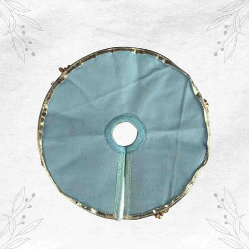 Sky Blue Poshak with Moti Work and Pagdi- Size-4