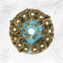 Sky Blue Poshak with Moti Work and Pagdi- Size-4