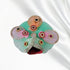 Elegant Mint Green Dress and Pagdi Set for Laddu Gopal Size-5