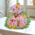 Divine Elegance in Pink – A Beautifully Adorned Idol Size-4