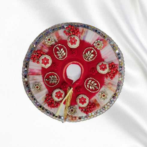Divine Grace in Red – A Symbol of Devotion and Splendor Size 4