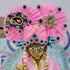 Designer Pink Pagri for Little Krishna Size-6