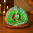 Pure Green Color Laddu Gopal JI Dress Size-5