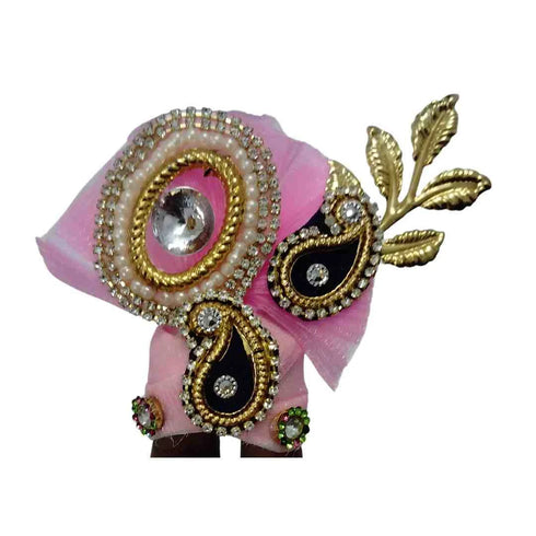 Light Pink Color Laddu Gopal Dress Size-5