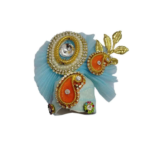 Light Blue Color Laddu Gopal Dress Size-5