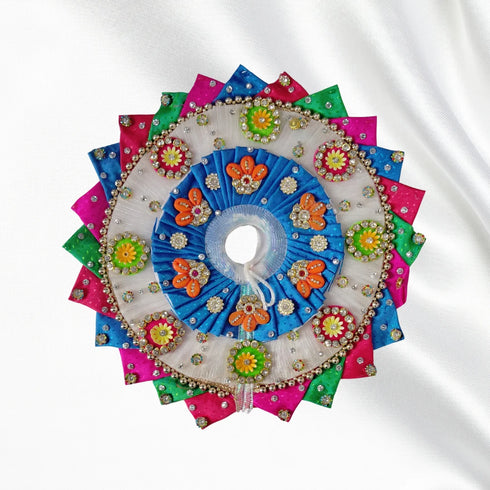 Elegant Traditional Dress with Pagdi for Thakur ji Idol Size-5