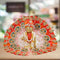 Divine Laddu Gopal Ji in Green Embroidered Dress Size-5