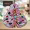 Elegant Pink & White Thakur Ji Dress with Pagdi – Size 5